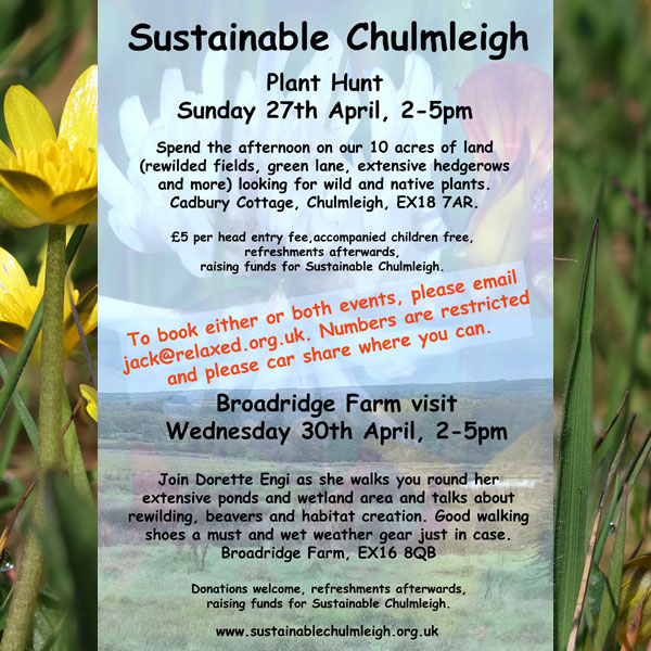Sustainable Chulmleigh ... Working towards a greener future