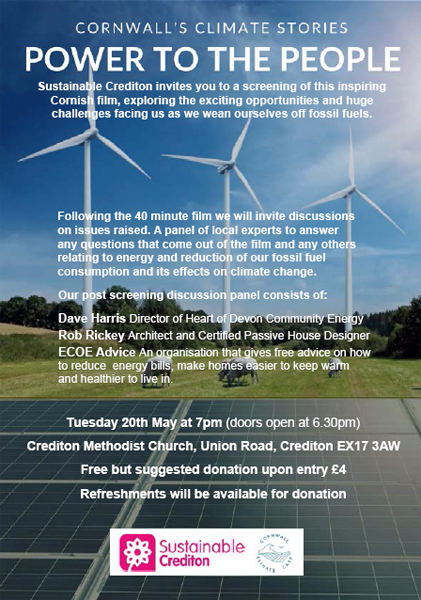 Sustainable Chulmleigh ... Working towards a greener future